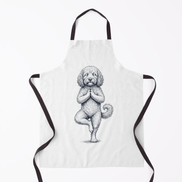 Item preview, Vintage Cockapoo Yoga Tree Pose Dog Mom Lover designed and sold by TerryConnells.