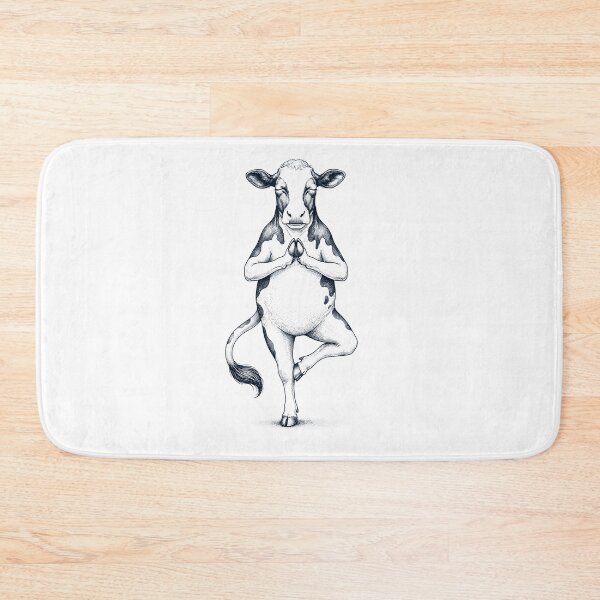 Item preview, Vintage Cow Yoga Tree Pose Animal Lover designed and sold by TerryConnells.
