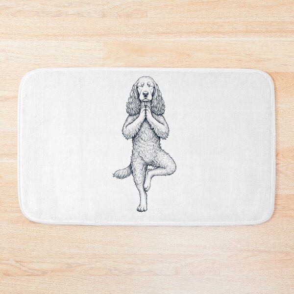Item preview, Vintage Cocker Spaniel Yoga Tree Pose Dog Mom Lover designed and sold by TerryConnells.