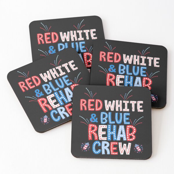 Item preview, Red White & Blue Rehab Team 4th of July Physical Therapy designed and sold by CriseldaBruning.
