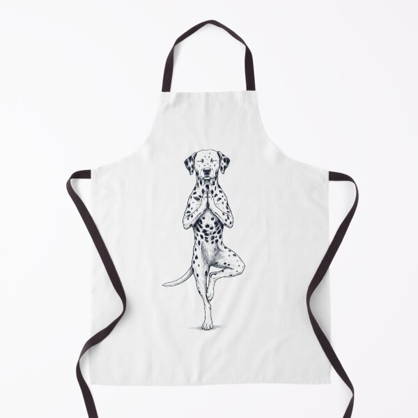 Item preview, Vintage Dalmatian Yoga Tree Pose Dog Mom Lover designed and sold by TerryConnells.