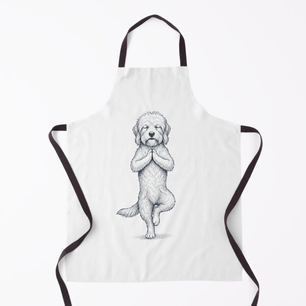 Item preview, Vintage Dandie Dinmont Terrier Yoga Tree Pose Dog Mom Lover designed and sold by TerryConnells.