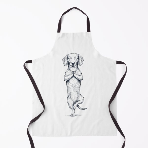 Item preview, Vintage Dachshund Yoga Tree Pose Dog Mom Lover designed and sold by TerryConnells.