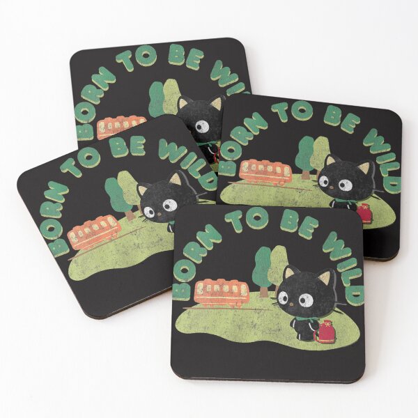 Item preview, Funny Black Cat Born to Be Wild designed and sold by valery-kenz.