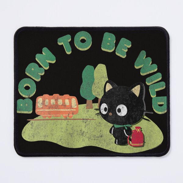 Item preview, Funny Black Cat Born to Be Wild designed and sold by valery-kenz.