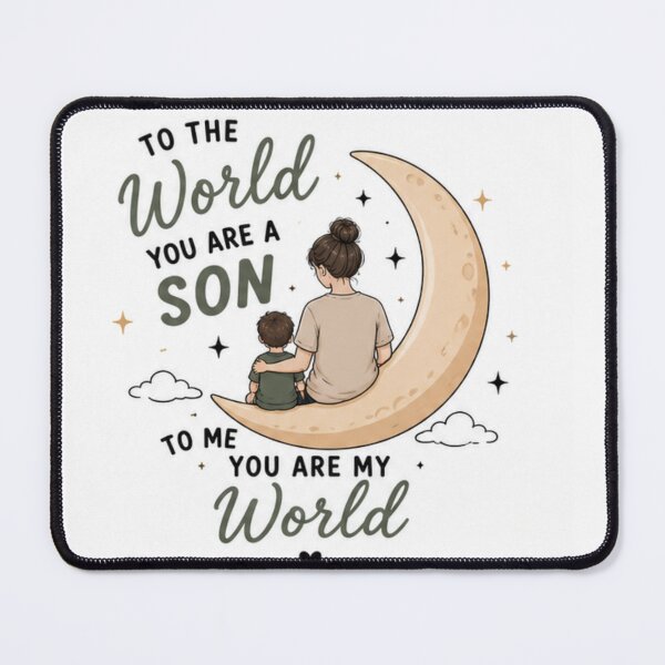 Item preview, My son my world designed and sold by fadeinkstudio.