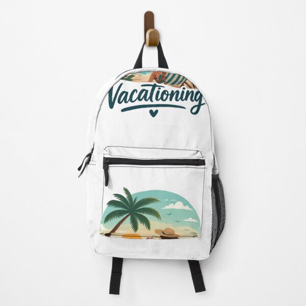 Item preview, Vacationing Sunset Beach Vibes | Tropical Travel Aesthetic Illustration designed and sold by Sonia dutta_art.