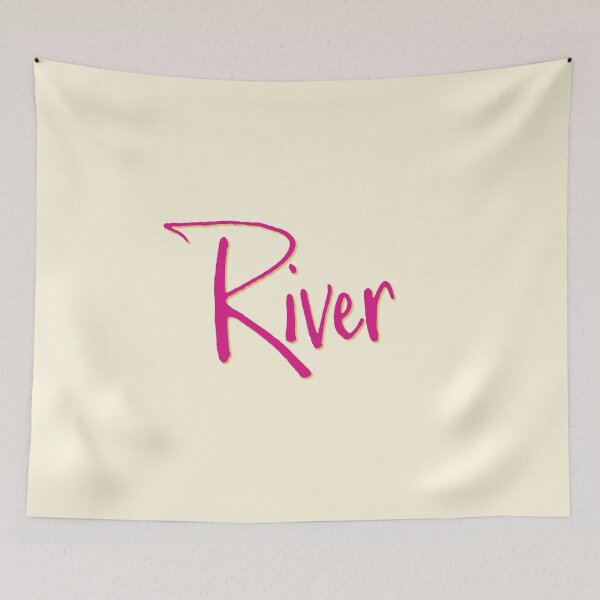Item preview, RIVER personalized type design designed and sold by CharlottePlaceArt.