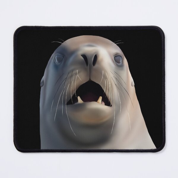 Item preview, Shocked Whakahao (Male New Zealand Sea Lion) designed and sold by GivernyKate.