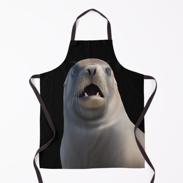Item preview, Shocked Whakahao (Male New Zealand Sea Lion) designed and sold by GivernyKate.
