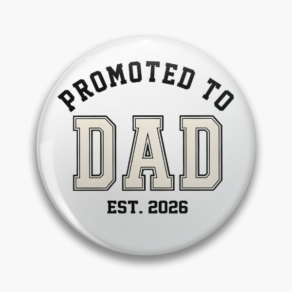 Item preview, Promoted To Dad 2026 designed and sold by Muslims_place.