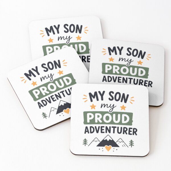Item preview, My Son My Proud Adventurer designed and sold by fadeinkstudio.
