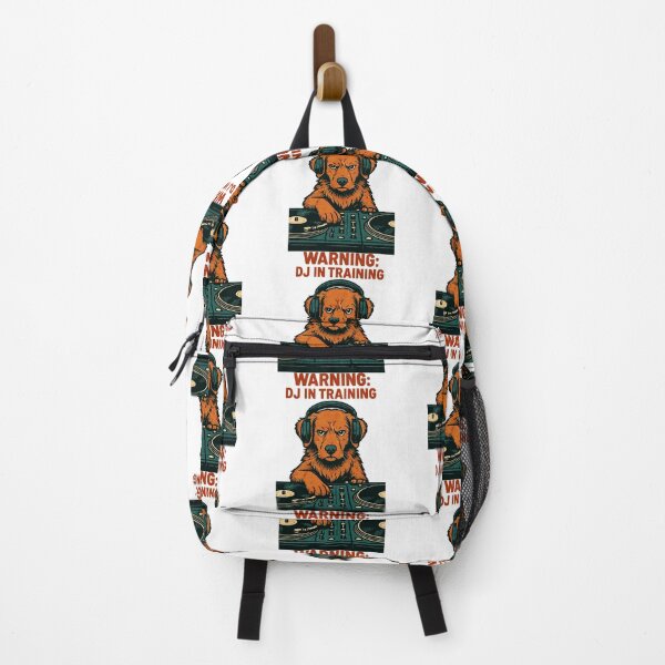 Item preview, DJ Toller Hund – Warning: DJ in Training designed and sold by Pineapple-Tree.