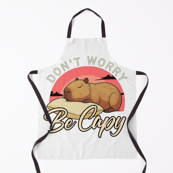 Item preview, Don’t Worry, Be Capy – Chill Capybara Sleeping Aesthetic designed and sold by 2msons.
