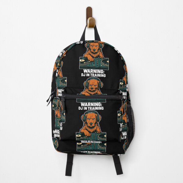 Item preview, DJ Toller Hund – Warning: DJ in Training designed and sold by Pineapple-Tree.