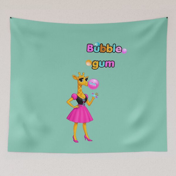 Item preview, Bubble Gum Giraffe Tee designed and sold by Aimetoi.