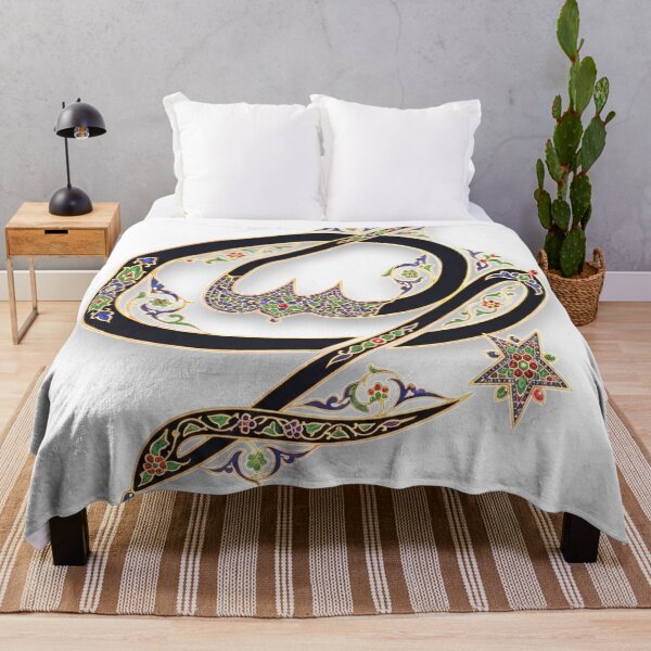 Item preview, Ornate Calligraphy With Jewel Toned Mosaic Patterns designed and sold by blacK1982White.