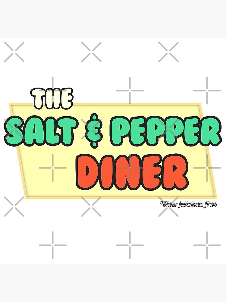 "The Salt and Pepper Diner *Now Jukebox Free*" Poster by WadeEvansMusic