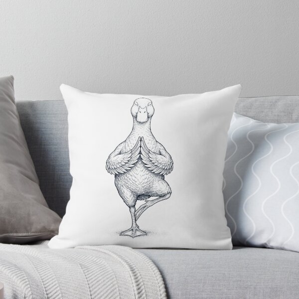 Item preview, Vintage Duck Yoga Tree Pose Animal Lover designed and sold by TerryConnells.