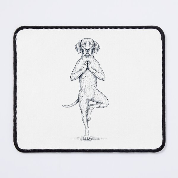 Item preview, Vintage English Pointer Yoga Tree Pose Dog Mom Lover designed and sold by TerryConnells.