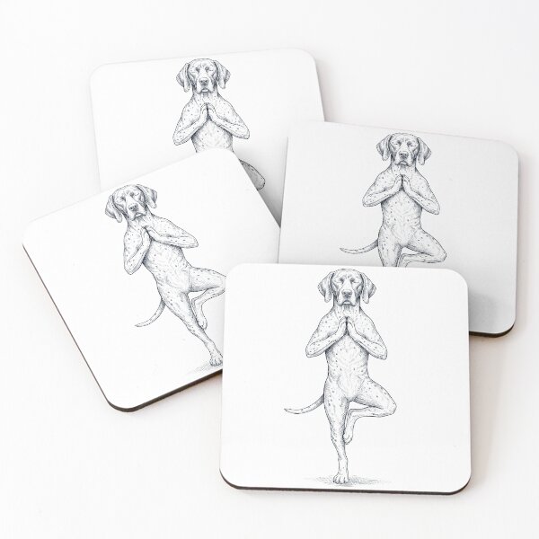 Item preview, Vintage English Pointer Yoga Tree Pose Dog Mom Lover designed and sold by TerryConnells.