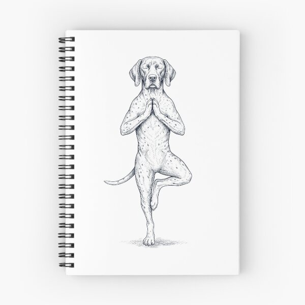 Item preview, Vintage English Pointer Yoga Tree Pose Dog Mom Lover designed and sold by TerryConnells.