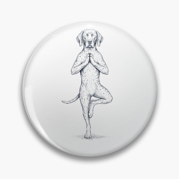 Item preview, Vintage English Pointer Yoga Tree Pose Dog Mom Lover designed and sold by TerryConnells.