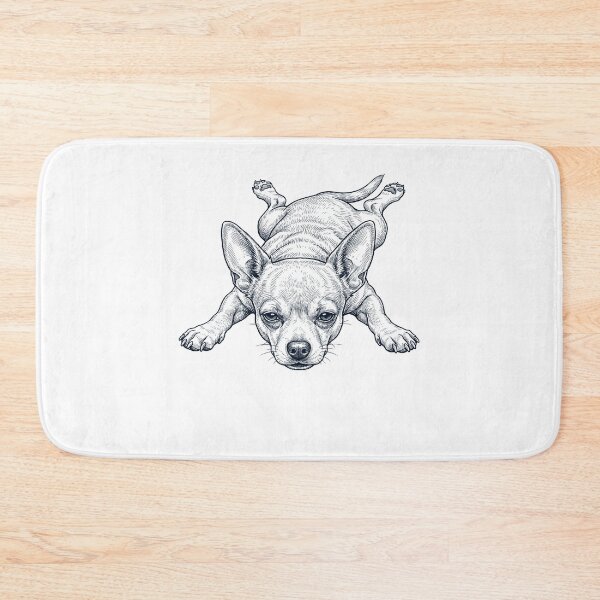 Item preview, Vintage Chihuahua Splooting Dog Mom Dad Lover designed and sold by DoodleTortle.