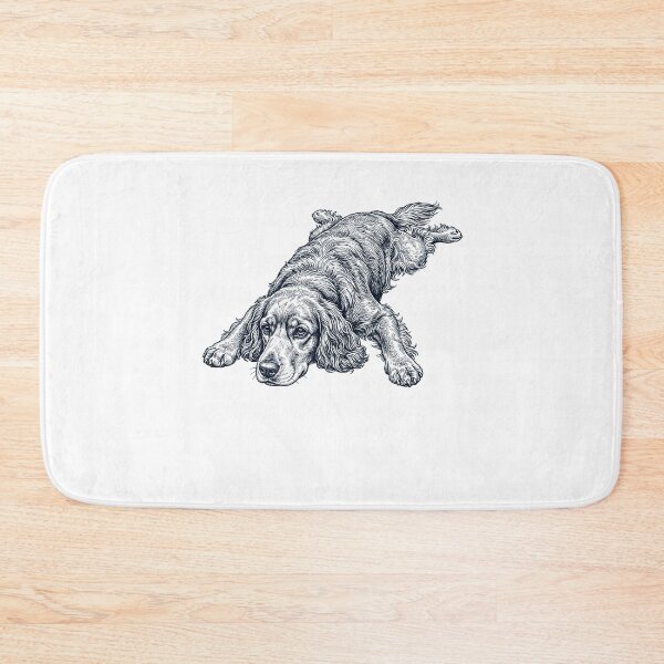Item preview, Vintage Cocker Spaniel Splooting Dog Mom Dad Lover designed and sold by DoodleTortle.