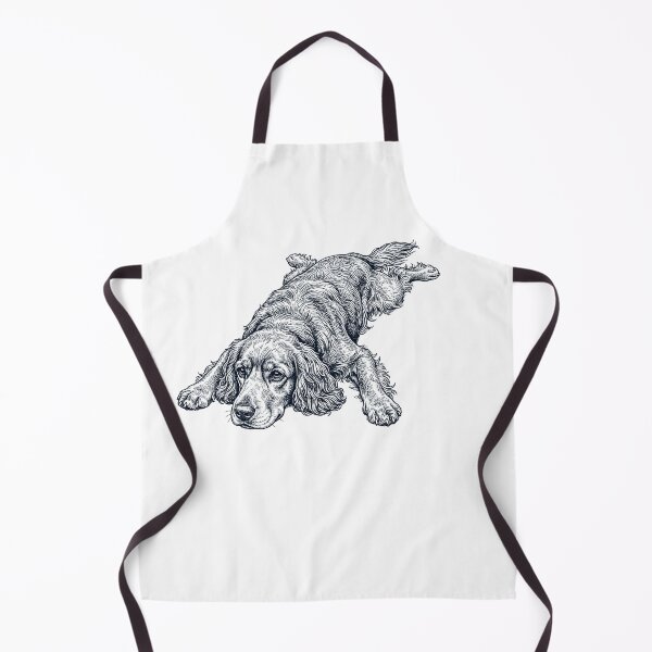 Item preview, Vintage Cocker Spaniel Splooting Dog Mom Dad Lover designed and sold by DoodleTortle.