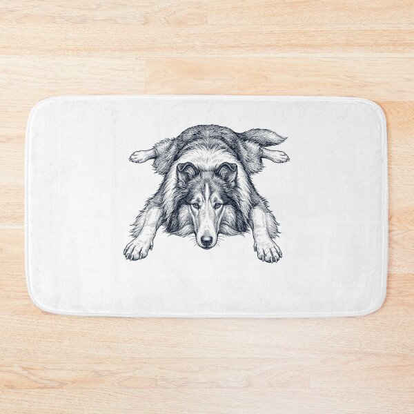 Item preview, Vintage Collie Splooting Dog Mom Dad Lover designed and sold by DoodleTortle.
