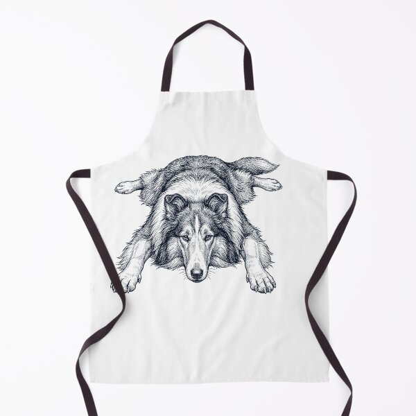 Item preview, Vintage Collie Splooting Dog Mom Dad Lover designed and sold by DoodleTortle.