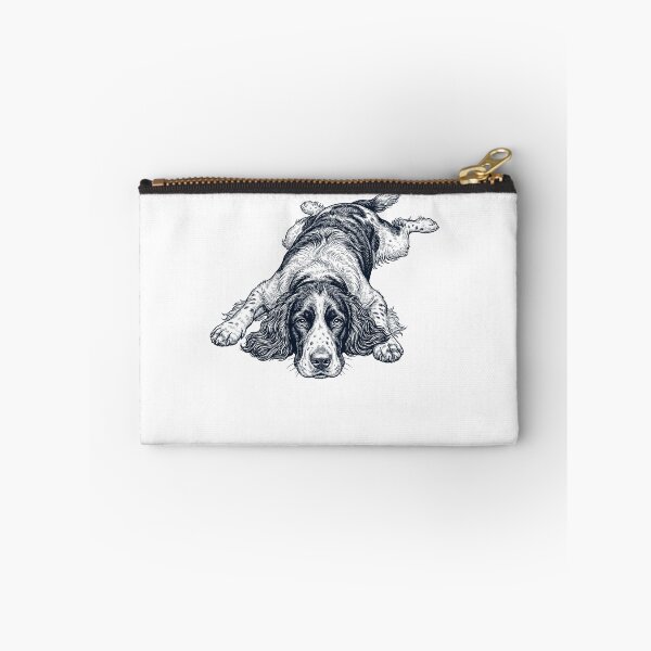 Item preview, Vintage English Springer Spaniel Splooting Dog Mom Dad Lover designed and sold by DoodleTortle.