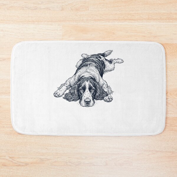 Item preview, Vintage English Springer Spaniel Splooting Dog Mom Dad Lover designed and sold by DoodleTortle.
