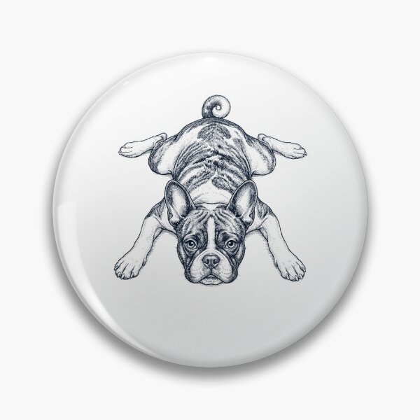 Item preview, Vintage French Bulldog Splooting Dog Mom Dad Lover designed and sold by DoodleTortle.