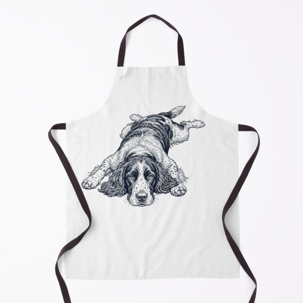 Item preview, Vintage English Springer Spaniel Splooting Dog Mom Dad Lover designed and sold by DoodleTortle.