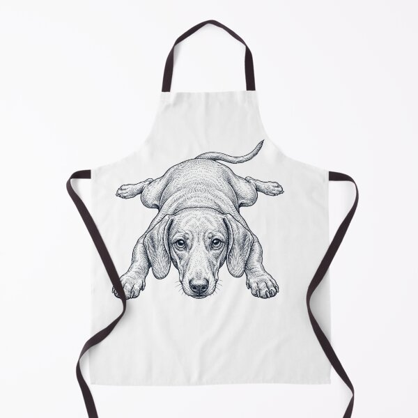 Item preview, Vintage Dachshund Splooting Dog Mom Dad Lover designed and sold by DoodleTortle.