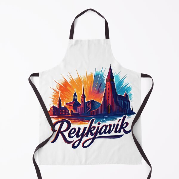 Item preview, Reykjavík Silhouette – Iceland Graphic Design designed and sold by Pineapple-Tree.