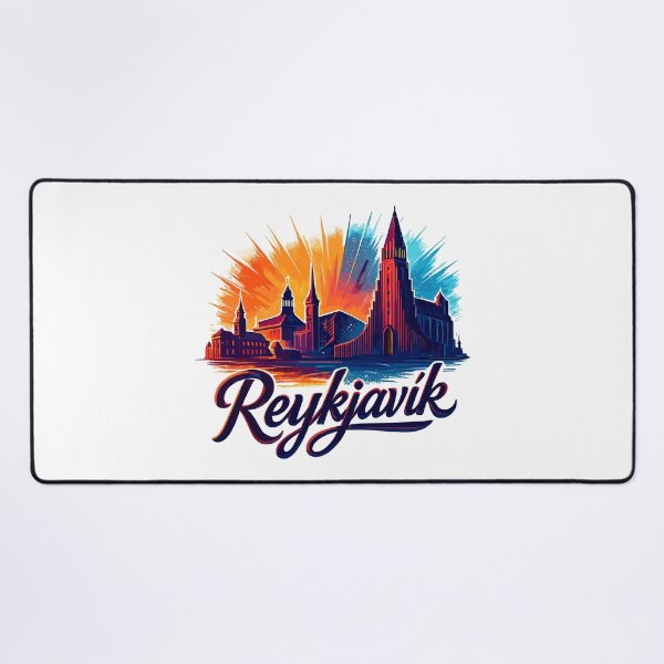 Item preview, Reykjavík Silhouette – Iceland Graphic Design designed and sold by Pineapple-Tree.