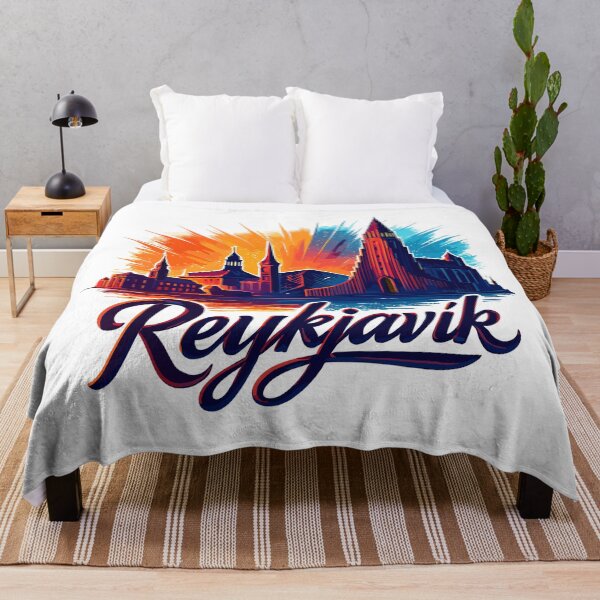 Item preview, Reykjavík Silhouette – Iceland Graphic Design designed and sold by Pineapple-Tree.