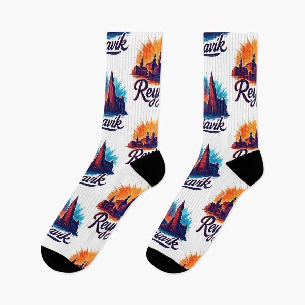 Item preview, Reykjavík Silhouette – Iceland Graphic Design designed and sold by Pineapple-Tree.