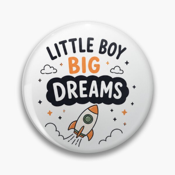 Item preview, Little Boy Big Dreams designed and sold by fadeinkstudio.