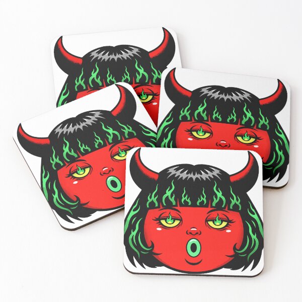Item preview, Chubby red devil girl designed and sold by PI-CO.