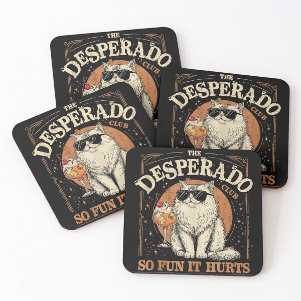 Item preview, Desperado Club Mama Needs a Night Off Funny Cat  designed and sold by BareCrack.
