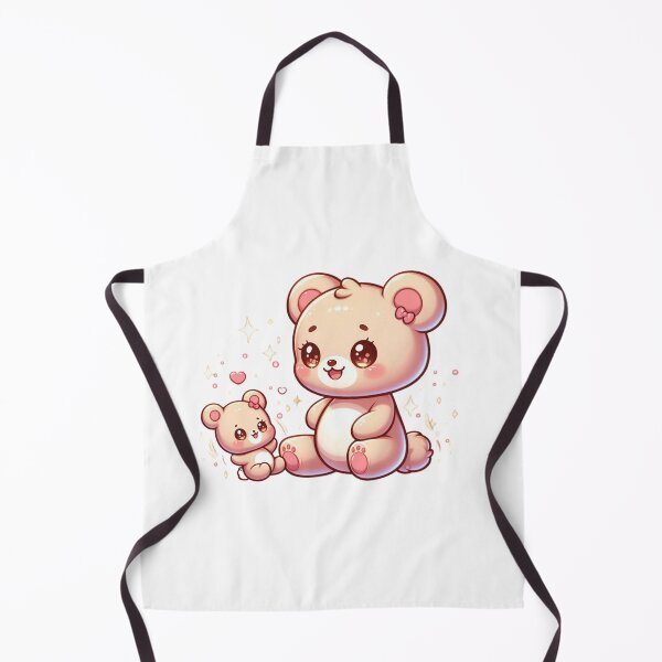 Item preview, Cute Kawaii Teddy Bear Duo Sticker designed and sold by carestazafeli.