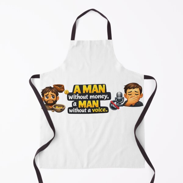 Item preview, A MAN without money, a MAN without a voice ?? | Deep Reality Quote designed and sold by UrbanEchoHub.