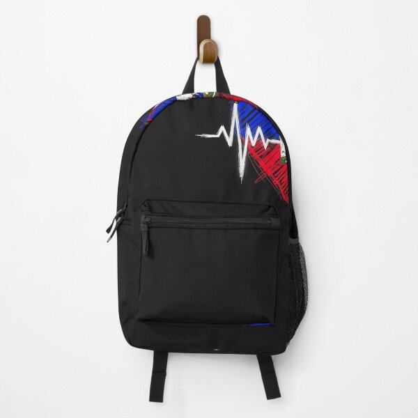 Item preview, Haiti Independence Haitian Flag Day Heartbeat Patriotic Design designed and sold by kiralynstration.