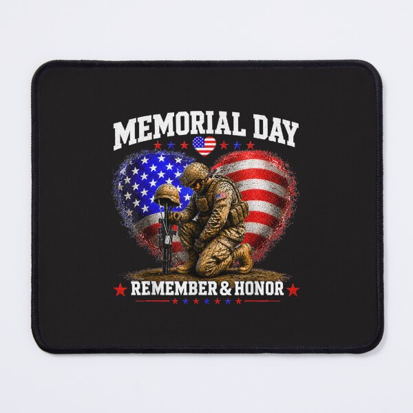 Item preview, Memorial Day Remember Honor Patriotic USA Flag Military Design designed and sold by kiralynstration.