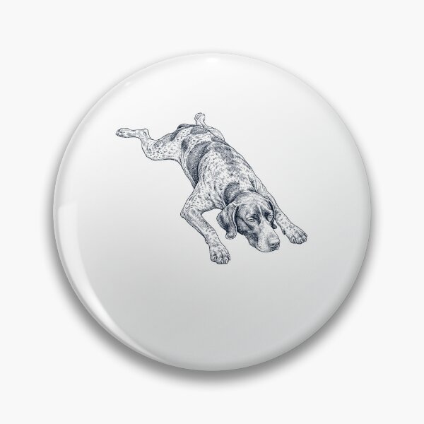 Item preview, Vintage German Shorthaired Pointer Splooting Dog Mom Dad Lover designed and sold by DoodleTortle.