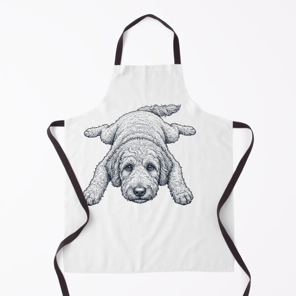 Item preview, Vintage Goldendoodle Splooting Dog Mom Dad Lover designed and sold by DoodleTortle.